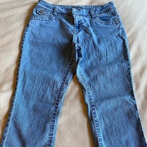 Rox & Ali stretch denim Capri pants